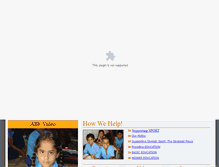 Tablet Screenshot of abhinavbindrafoundation.org